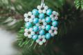 DIY Christmas toys Do-it-yourself balls for the Christmas tree from tinsel