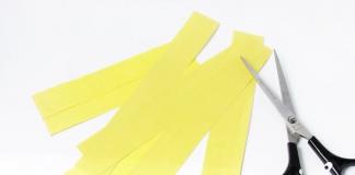 How to make a dandelion out of paper