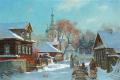 Коледа в Русия.  Празнични традиции.  Личният дневник на Наташа ... Рождественска сцена, кукери и коледни песни